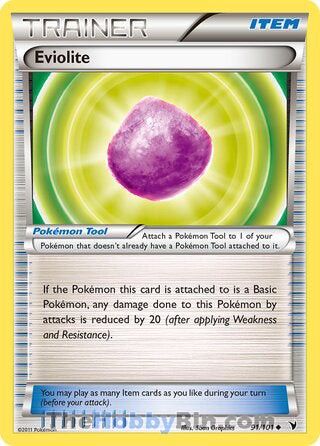 Eviolite Noble Victories Uncommon #91/101