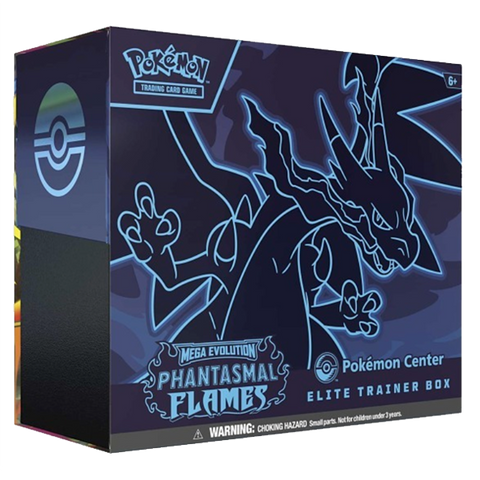 Phantasmal Flames Pokemon Center Elite Trainer Box