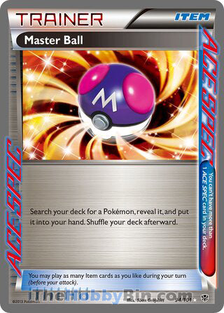 Master Ball Plasma Blast Rare Ace #94/101