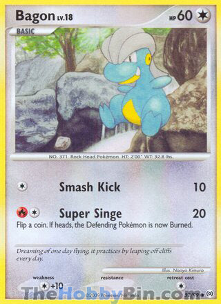 Bagon Platinum Arceus Common #52/99