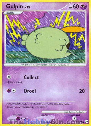 Gulpin Platinum Arceus Common #66/99