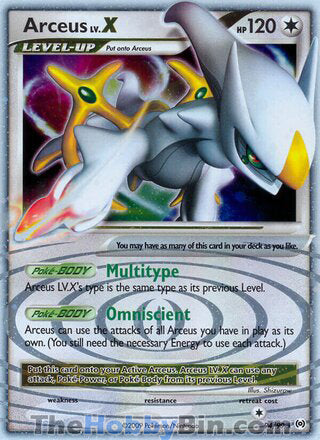 Arceus Lv.X Platinum Arceus Ultra Rare #94/99