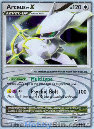 Arceus Lv.X Platinum Arceus Ultra Rare #96/99