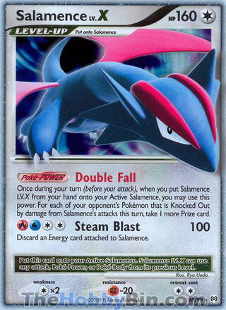 Salamence Lv.X Platinum Arceus Ultra Rare #98/99