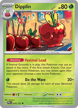 Dipplin Prismatic Evolutions Uncommon #010/131