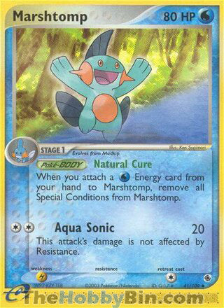 Marshtomp Ruby & Sapphire Uncommon #41/109