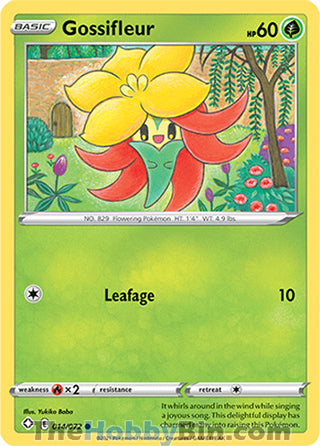 Gossifleur Shining Fates Common #014/072