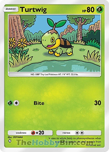 Turtwig Space-Time Smackdown One Diamond #010/155