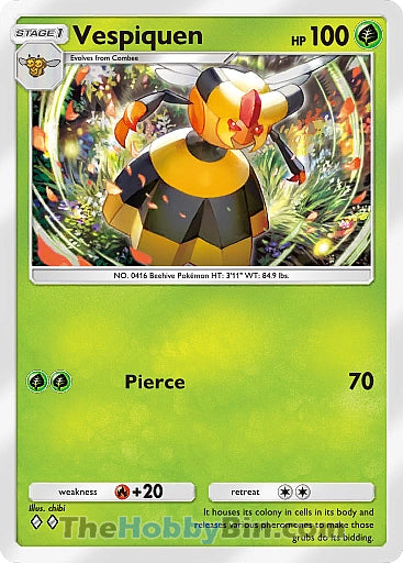 Vespiquen Space-Time Smackdown Two Diamond #018/155