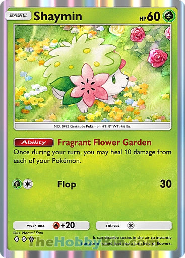 Shaymin Space-Time Smackdown Three Diamond #022/155