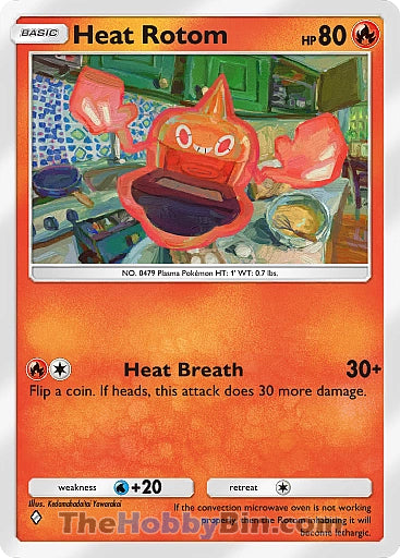 Heat Rotom Space-Time Smackdown One Diamond #030/155