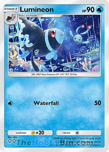 Lumineon Space-Time Smackdown Two Diamond #043/155