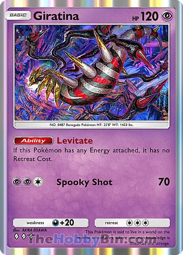 Giratina Space-Time Smackdown Three Diamond #078/155