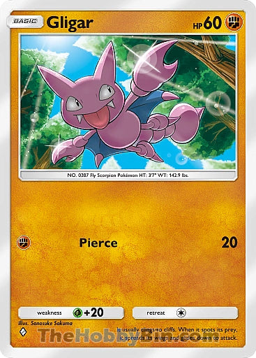 Gligar Space-Time Smackdown One Diamond #083/155