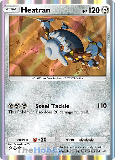Heatran Space-Time Smackdown Three Diamond #120/155