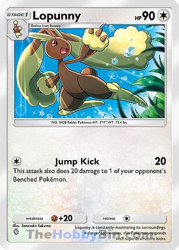 Lopunny Space-Time Smackdown One Diamond #138/155