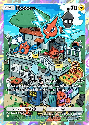 Rotom Space-Time Smackdown One Star #164/155