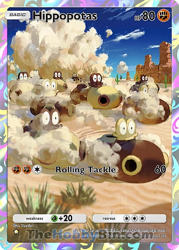 Hippopotas Space-Time Smackdown One Star #171/155