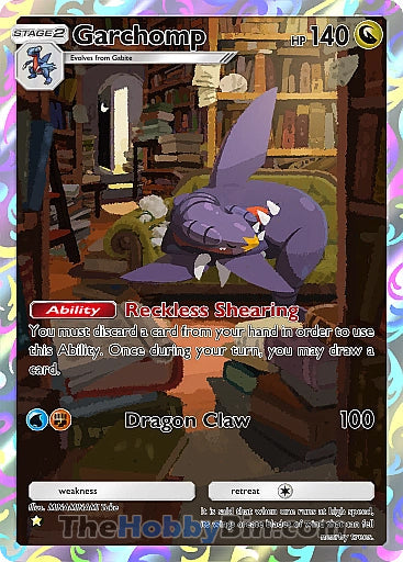 Garchomp Space-Time Smackdown One Star #175/155