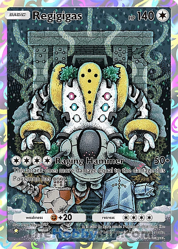 Regigigas Space-Time Smackdown One Star #179/155