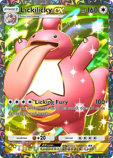 Lickilicky ex Space-Time Smackdown Two Star #189/155