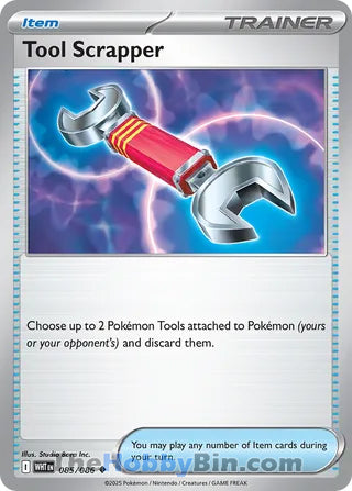 Tool Scrapper White Flare English Uncommon #085/086