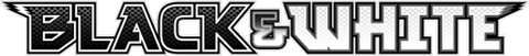 Black and White set logo
