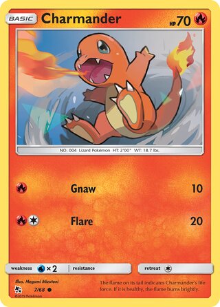 Pokemon Hidden Fates Charmander #7
