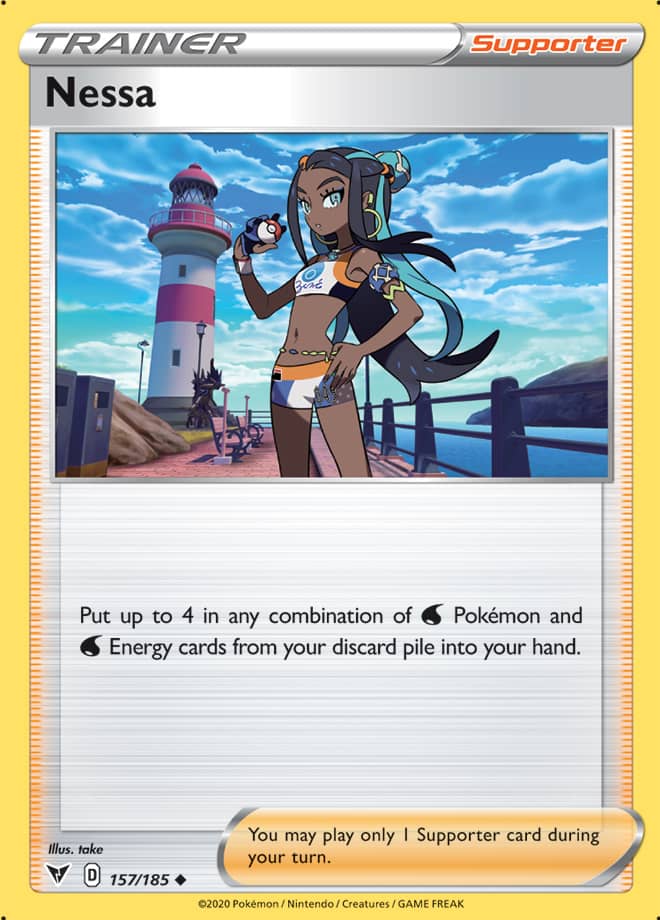 Pokemon Vivid Voltage Nessa #157