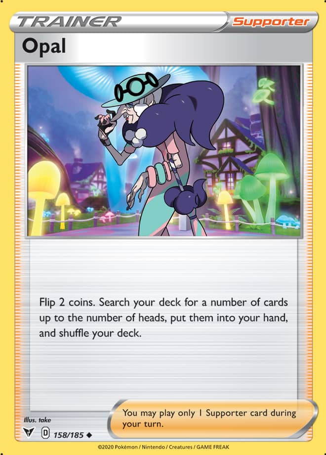 Pokemon Vivid Voltage Opal #158