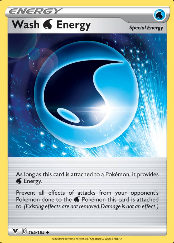 Pokemon Vivid Voltage Wash Energy #165