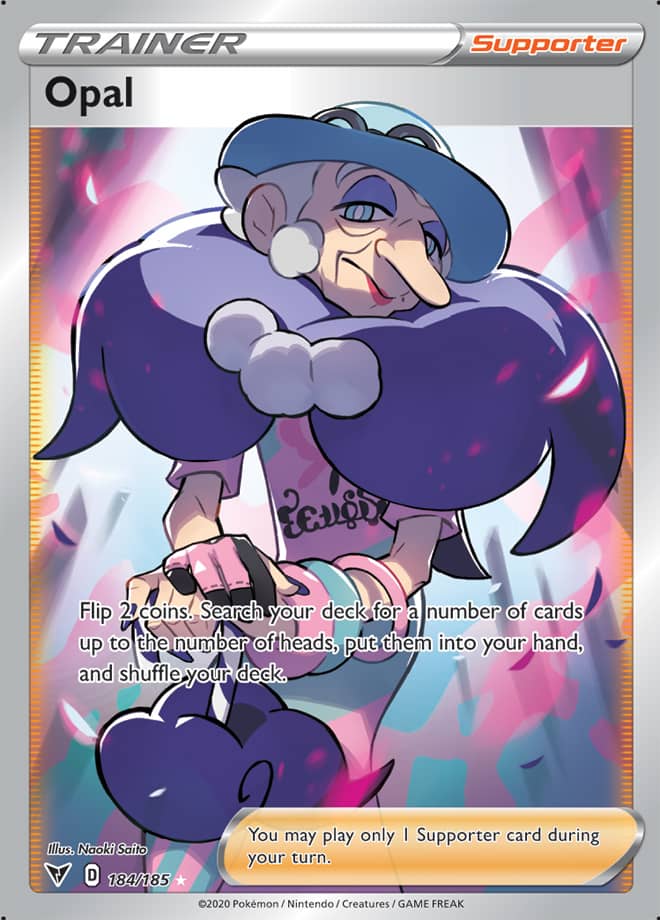 Pokemon Vivid Voltage Opal #184