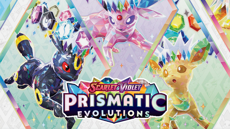 pokemon cards prismatic evolutions release date TCG Scarlet & Violet Poster Collection Prismatic Evolutions Release Guide: Top