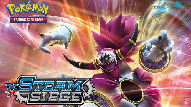 Steam Siege Card List - Visual Pokemon TCG Set List | TheHobbyBin The Hobby Bin Steam Siege Card List - Visual Pokemon TCG Set List | TheHobbyBin The Hobby Bin