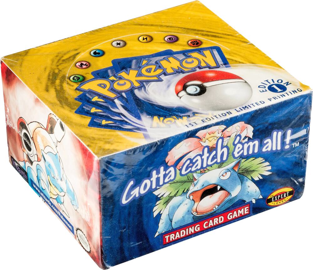 Pokemon Base Set Shadowless 1st Edition Booster Box