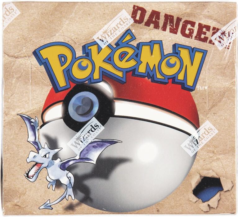 Pokemon Fossil Unlimited Edition Booster Box - Fossil sealed product