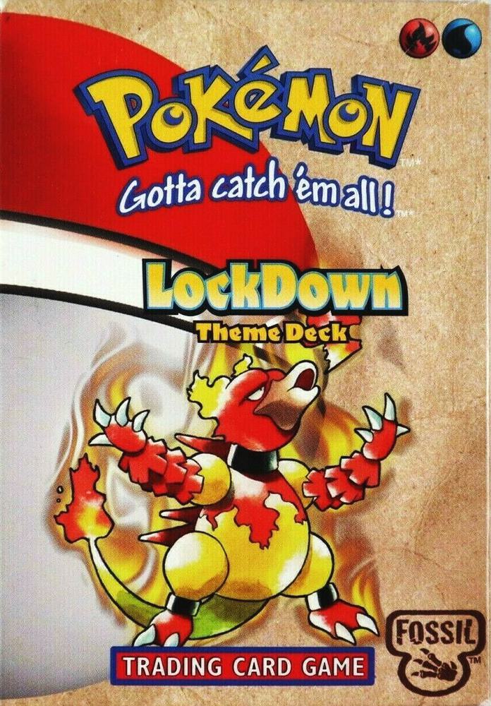 Fossil Theme Deck LockDown - Fossil sealed product