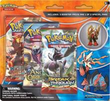BREAKthrough Collector Pin 3 Pack Blister Mega Blaziken