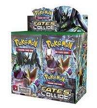 XY Fates Collide Booster Box - Fates Collide sealed product