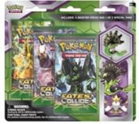 Fates Collide Three Pack Pin Blisters Zygarde - Fates Collide sealed product