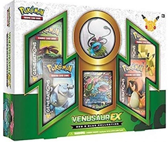 Red and Blue Collection Venusaur EX - Generations sealed product