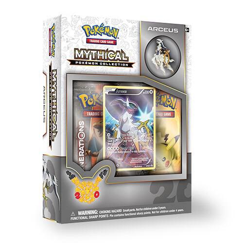 Mythical Pokemon Collection Box Arceus - Generations sealed product