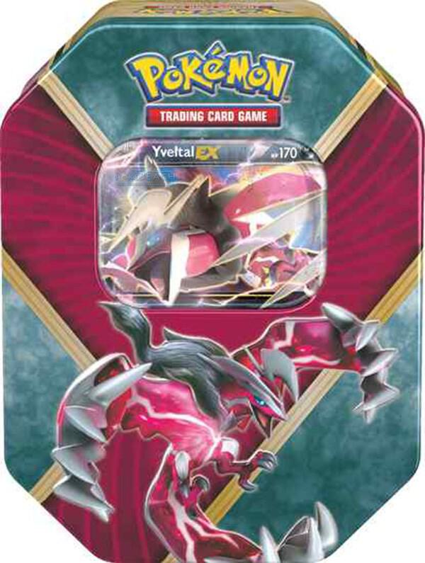 Shiny Kalos Tin Yveltal EX - Fates Collide sealed product