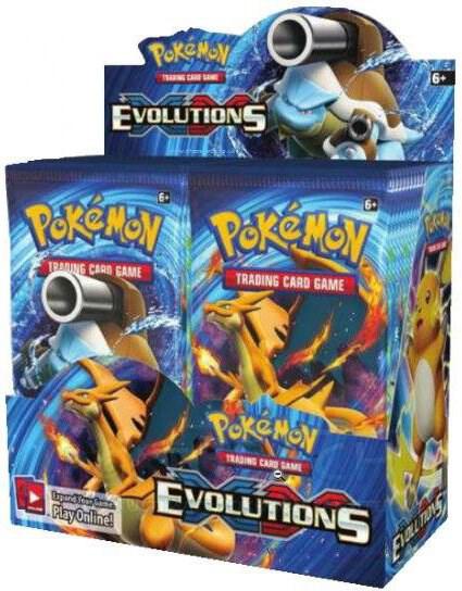 XY Evolutions Booster Box - Evolutions sealed product