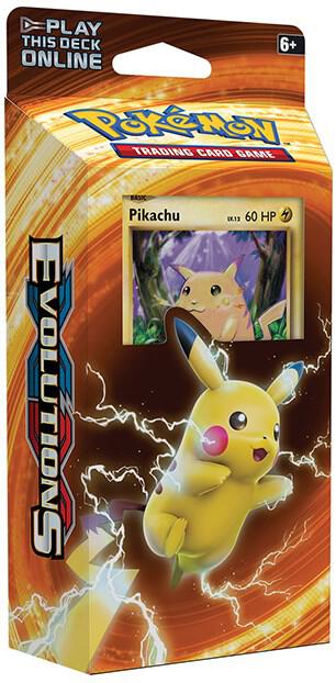 Evolutions Theme Deck Pikachu Power Pikachu - Evolutions sealed product