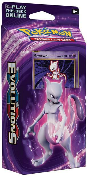 Evolutions Theme Deck Mewtwo Mayhem Mewtwo - Evolutions sealed product