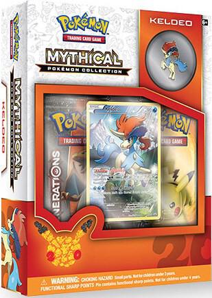 Mythical Pokemon Collection Box Keldeo - Generations sealed product
