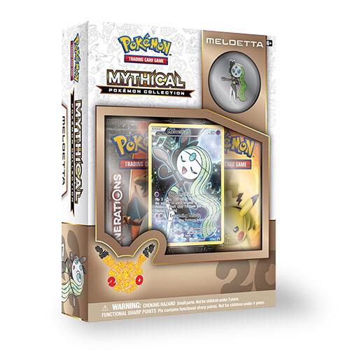 Mythical Pokemon Collection Box Meloetta - Generations sealed product