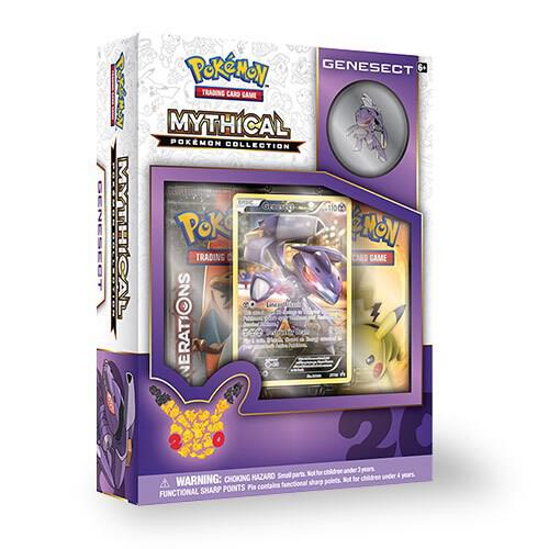 Mythical Pokemon Collection Box Genesect
