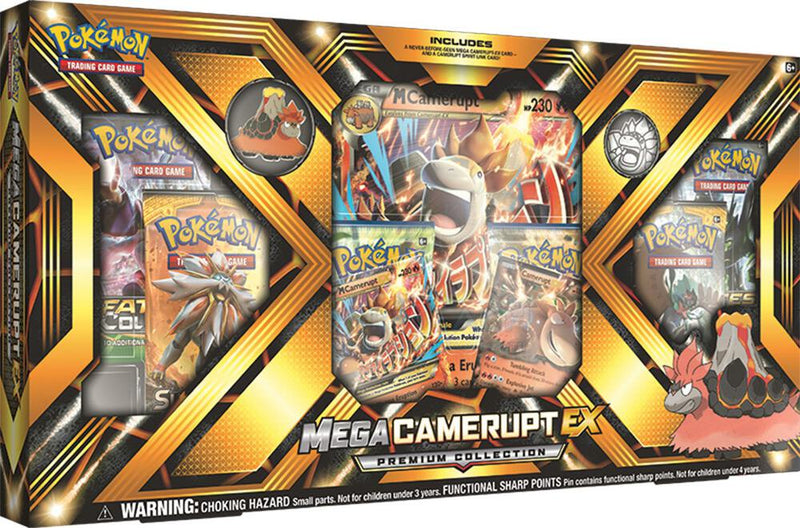 Mega Camerupt EX Premium Collection - Sun & Moon Base Set sealed product
